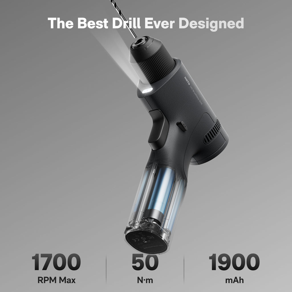 HOTO 16V Brushless Drill Tool Set